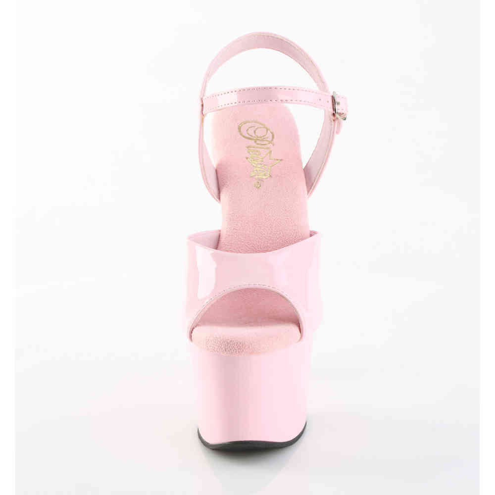 Pleaser - SKY309 Sandaal met enkelband - Roze/Roze